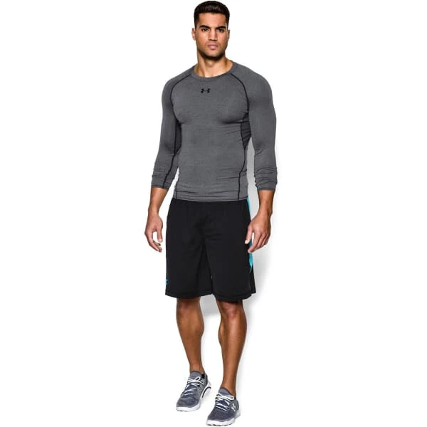 UNDER ARMOUR Men's HeatGear® Armour Long Sleeve Shirt 2 UNDER ARMOUR Men's HeatGear® Armour Long Sleeve Shirt - Image 2