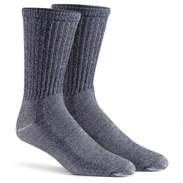 FOX RIVER Men's Merino Hiking Crew Socks, 2-Pack 1 FOX RIVER Men's Merino Hiking Crew Socks, 2-Pack