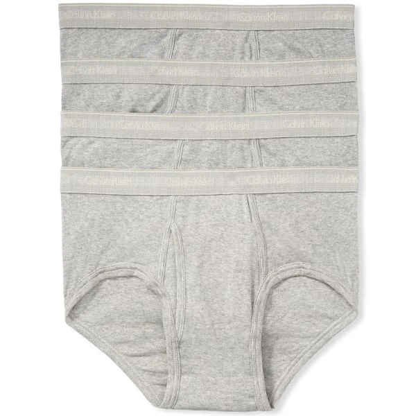 CALVIN KLEIN Men's Classic Cotton Basic Briefs, 4 Pack 1 CALVIN KLEIN Men's Classic Cotton Basic Briefs, 4 Pack