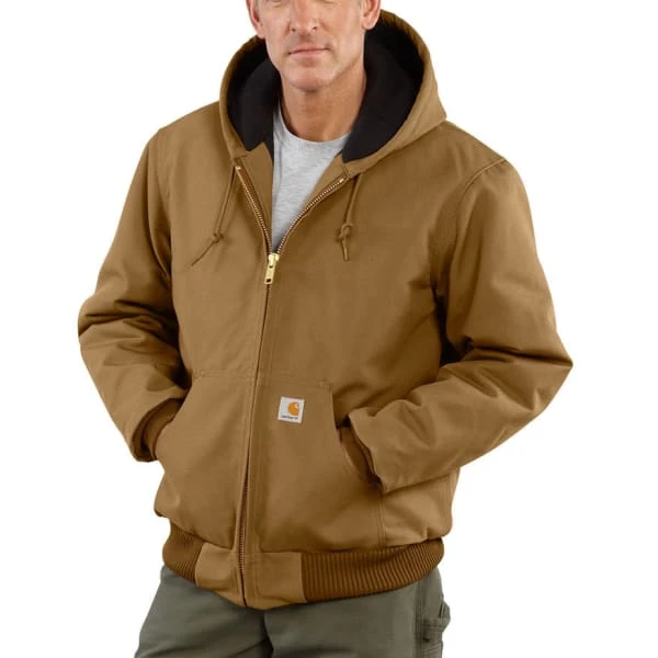 CARHARTT Men's Duck Active Quilt Lined Jacket 1 CARHARTT Men's Duck Active Quilt Lined Jacket