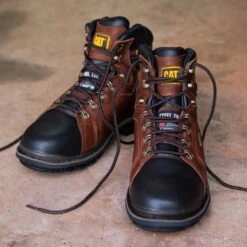 CAT Men's Manifold Waterproof Steel Toe Tough Flexion Boots -Fam By Style 1365532 201 alt2