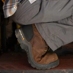 CARHARTT Men's 6 In. Comp Toe Work-Flex Work Boots -Fam By Style 1365714 201 alt2