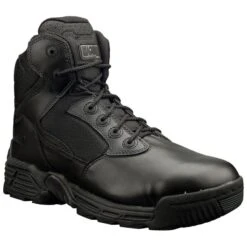 Hi-Tec MAGNUM Men's Stealth Force Side Zip 6 In. Work Boots, Wide Width