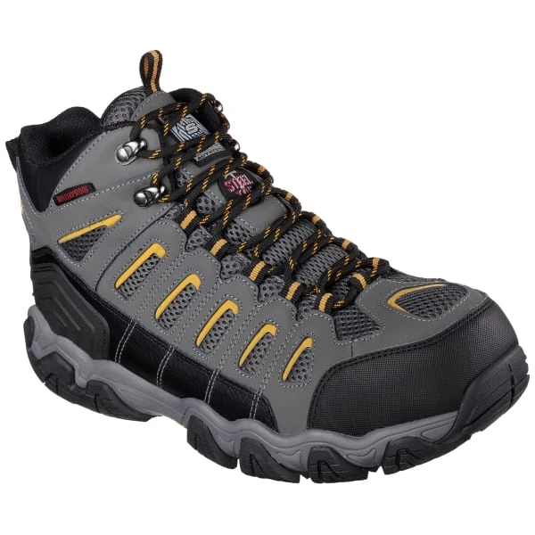 SKECHERS Men's Blais Bixford Steel Toe Work Shoes 1 SKECHERS Men's Blais Bixford Steel Toe Work Shoes