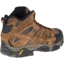 MERRELL Men's Moab 2 Mid Waterproof Hiking Boots, Earth, Wide -Fam By Style 2023811 201 alt2