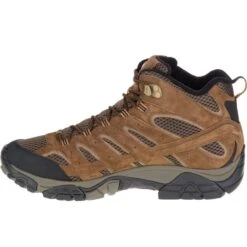 MERRELL Men's Moab 2 Mid Waterproof Hiking Boots, Earth, Wide -Fam By Style 2023811 201 alt5