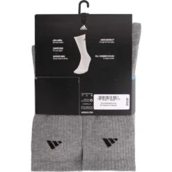 ADIDAS Men's Athletic Crew Socks, 6 Pack -Fam By Style 2025811 004 alt3