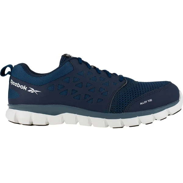 REEBOK WORK Men's Sublite Cushion Work Alloy Toe Work Shoes, Navy 2 REEBOK WORK Men's Sublite Cushion Work Alloy Toe Work Shoes, Navy - Image 2