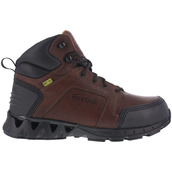 REEBOK WORK Men's Zigkick Carbon Toe Hiking Boots, Dark Brown, Wide 5 REEBOK WORK Men's Zigkick Carbon Toe Hiking Boots, Dark Brown, Wide - Image 5