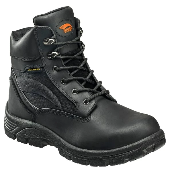 AVENGER Men's 7227 6 In. Steel Safety Toe Work Boots, Black, Medium Width 1 AVENGER Men's 7227 6 In. Steel Safety Toe Work Boots, Black, Medium Width
