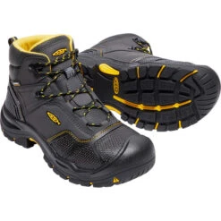 KEEN Men's Logandale Waterproof Steel Toe Boots 7 KEEN Men's Logandale Waterproof Steel Toe Boots -Fam By Style 2038771 001 alt2