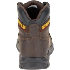 CATERPILLAR Men's 6 In. Outline Steel Toe Work Boots, Seal Brown -Fam By Style 2040404 202 alt4