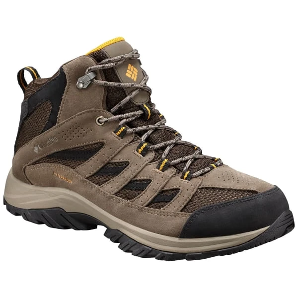 COLUMBIA Men's Crestwood Mid Waterproof Hiking Boots, Wide 1 COLUMBIA Men's Crestwood Mid Waterproof Hiking Boots, Wide