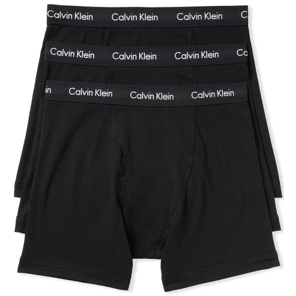 CALVIN KLEIN Men's Stretch Boxer Briefs, 3-Pack 1 CALVIN KLEIN Men's Stretch Boxer Briefs, 3-Pack