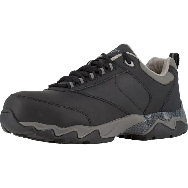 REEBOK WORK Men's Beamer Composite Toe Athletic Oxford Sneaker, Black/Grey 4 REEBOK WORK Men's Beamer Composite Toe Athletic Oxford Sneaker, Black/Grey - Image 4