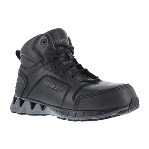 REEBOK WORK Men's ZigKick Work Composite Toe Athletic 6" Boot, Black 1 REEBOK WORK Men's ZigKick Work Composite Toe Athletic 6" Boot, Black