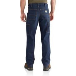 CARHARTT Men's Rugged Flex Relaxed Fit Dungaree Jeans -Fam By Style 2048518 403 alt2