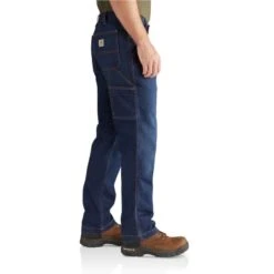 CARHARTT Men's Rugged Flex Relaxed Fit Dungaree Jeans -Fam By Style 2048518 403 alt3