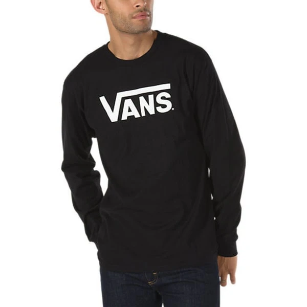 VANS Guys' Classic Long-Sleeve Tee 1 VANS Guys' Classic Long-Sleeve Tee