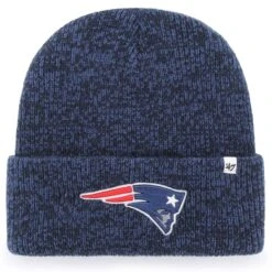 '47 BRAND NEW ENGLAND PATRIOTS '47 Brain Freeze Cuff Knit Beanie