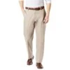 DOCKERS Men's Classic Fit Signature Khaki 2.0 Flat-Front Stretch Crease Pants