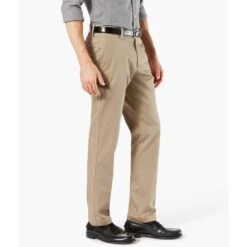 DOCKERS Men's Signature Khaki 2.0 Stretch Straight Taper Flat-Front Creaseless Pants -Fam By Style 2055213 205 alt2