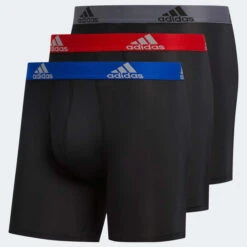 ADIDAS Men's Climalite Boxers, 3-Pack -Fam By Style 2056062 001 alt1