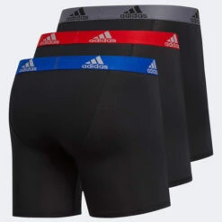 ADIDAS Men's Climalite Boxers, 3-Pack -Fam By Style 2056062 001 alt2