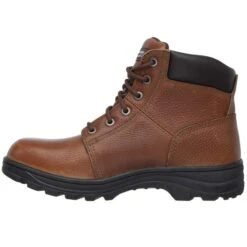 SKECHERS Men's 6 In. Work: Relaxed Fit - Workshire Steel Toe Work Boots -Fam By Style 2056114 201 alt2