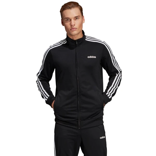 ADIDAS Men's Essential 3Stripe Tricot Track Jacket 3 ADIDAS Men's Essential 3Stripe Tricot Track Jacket - Image 3