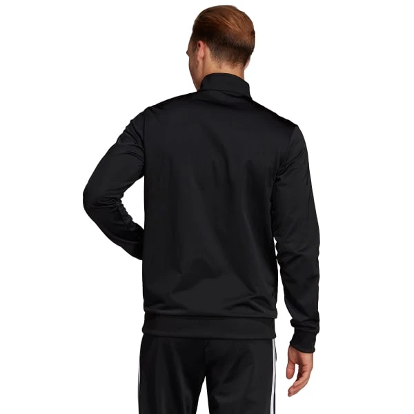 ADIDAS Men's Essential 3Stripe Tricot Track Jacket 4 ADIDAS Men's Essential 3Stripe Tricot Track Jacket - Image 4