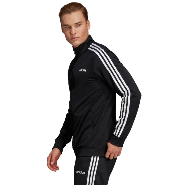 ADIDAS Men's Essential 3Stripe Tricot Track Jacket 5 ADIDAS Men's Essential 3Stripe Tricot Track Jacket - Image 5