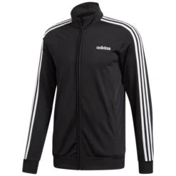 ADIDAS Men's Essential 3Stripe Tricot Track Jacket