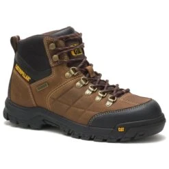 CATERPILLAR Men's 6 In. Threshold Waterproof Work Boots