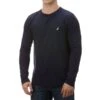 NAUTICA Men's Cotton Knit Long-Sleeve Crewneck Tee