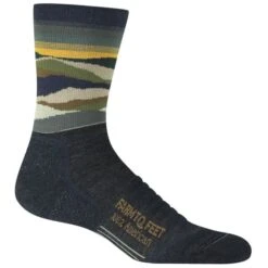FARM TO FEET Men's Max Patch Lightweight Technical Crew Sock