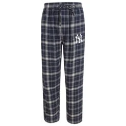 NEW YORK YANKEES Men's Ultimate Plaid Flannel Pajama Pants