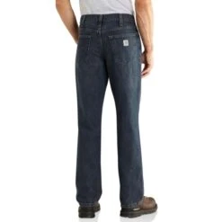 CARHARTT Men's Relaxed Fit Holter Jeans, Extended Sizes -Fam By Style 2064132 005 alt2
