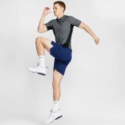 NIKE Men's Short-Sleeve Base Layer Tee -Fam By Style 2064940 004 alt4