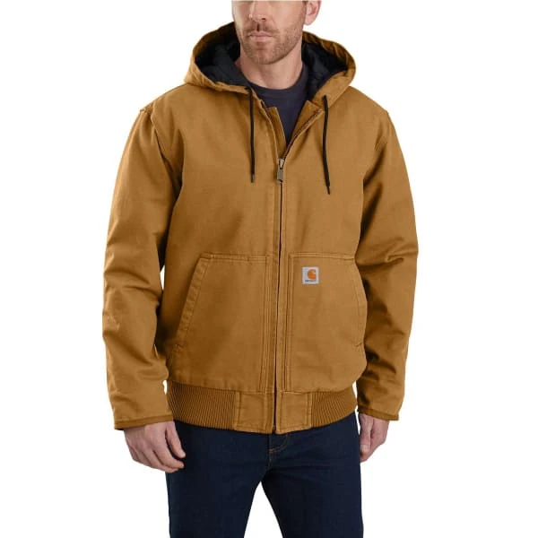 CARHARTT Men's Washed Duck Insulated Active Jacket 2 CARHARTT Men's Washed Duck Insulated Active Jacket - Image 2