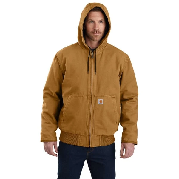CARHARTT Men's Washed Duck Insulated Active Jacket 4 CARHARTT Men's Washed Duck Insulated Active Jacket - Image 4