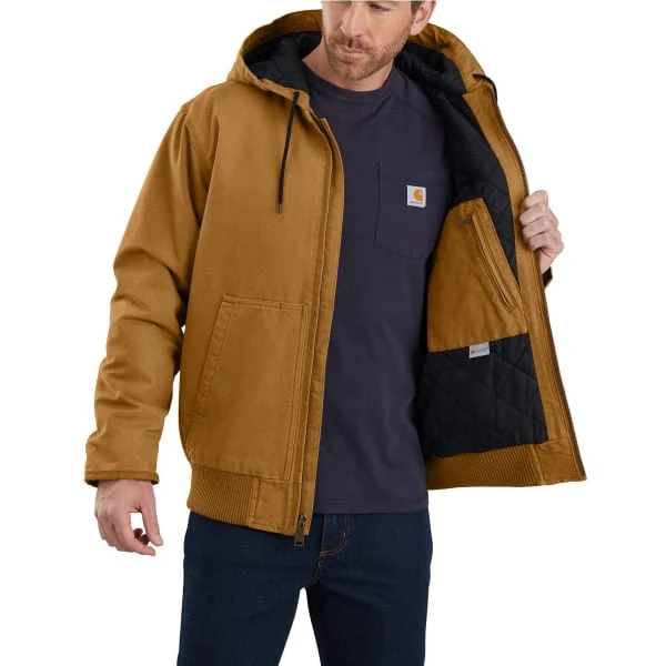 CARHARTT Men's Washed Duck Insulated Active Jacket 5 CARHARTT Men's Washed Duck Insulated Active Jacket - Image 5
