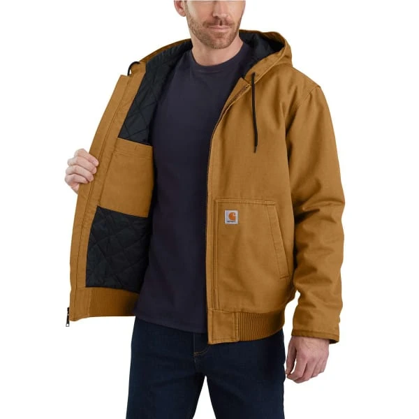 CARHARTT Men's Washed Duck Insulated Active Jacket 6 CARHARTT Men's Washed Duck Insulated Active Jacket - Image 6