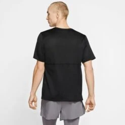 NIKE Men's Breathe Short-Sleeve Running Top 8 NIKE Men's Breathe Short-Sleeve Running Top -Fam By Style 2068213 001 alt3