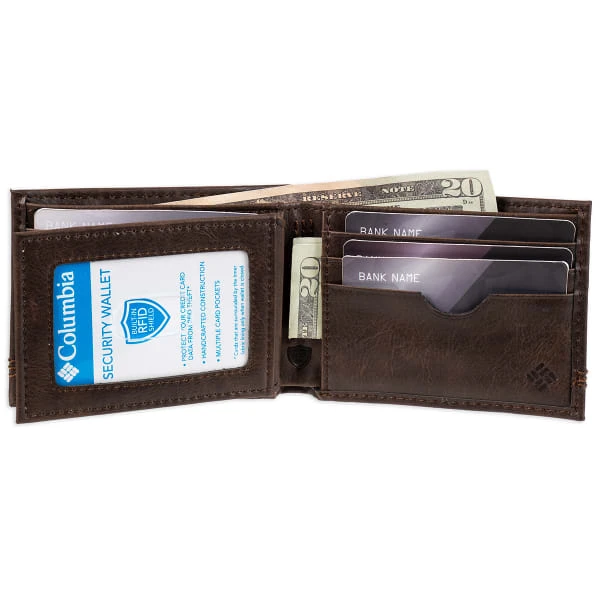 COLUMBIA RFID Extra Capacity Slimfold Wallet 5 COLUMBIA RFID Extra Capacity Slimfold Wallet - Image 5
