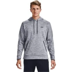 UNDER ARMOUR Men's Armour Fleece Twist Hoodie -Fam By Style 2070179 002 alt2
