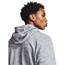 UNDER ARMOUR Men's Armour Fleece Twist Hoodie -Fam By Style 2070179 002 alt4