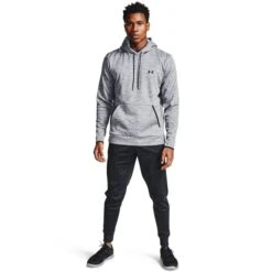 UNDER ARMOUR Men's Armour Fleece Twist Hoodie -Fam By Style 2070179 002 alt7