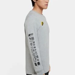 NIKE Men's Sportswear Long-Sleeve Tee -Fam By Style 2070518 005 alt4