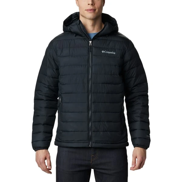 COLUMBIA Men’s Powder Lite Hooded Insulated Jacket 1 COLUMBIA Men’s Powder Lite Hooded Insulated Jacket